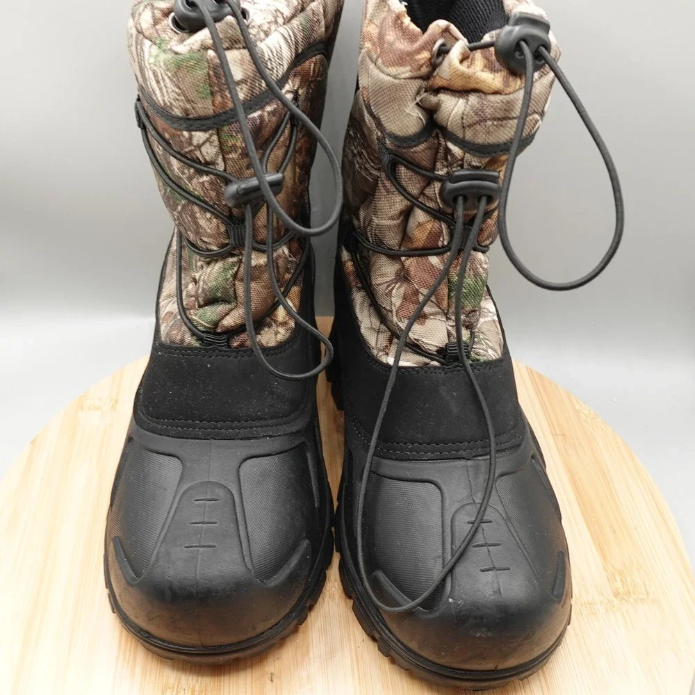 Itasca Boots Kids 6 Brown Camo Realtree Snow Boots Winter Outdoors 8001693 Flaw